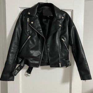 Leather jacket